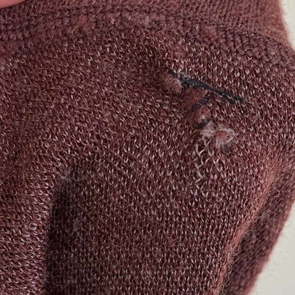 Icebreaker Merino 250 Base Layer Top Womens S Long Sleeve Wool Thermal Burgundy - Picture 7 of 11